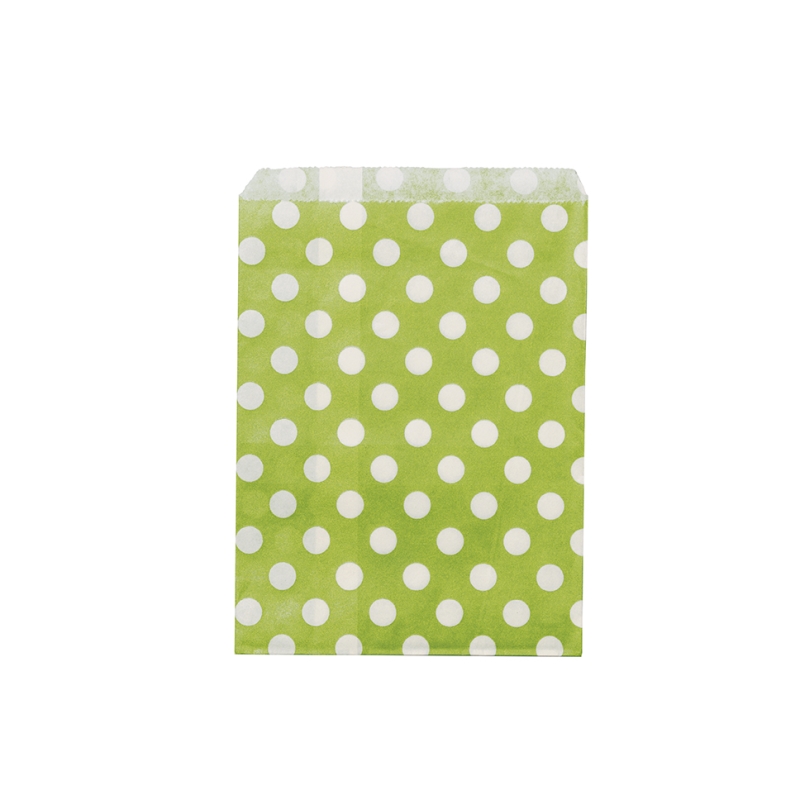 Sachet papier Pois Blancs (x24)