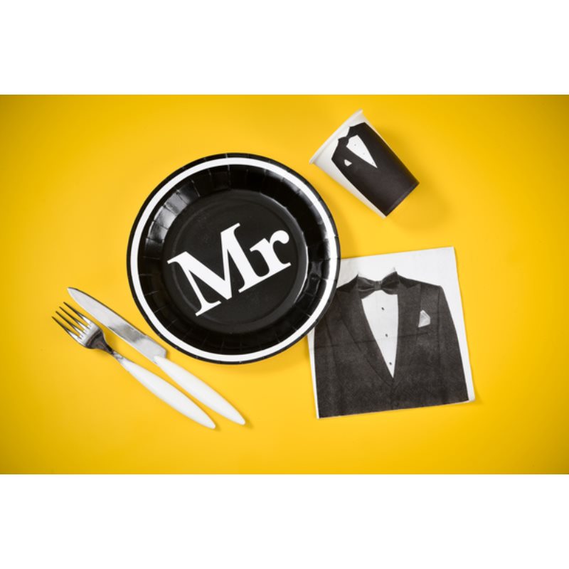 Assiette Mr & Mrs