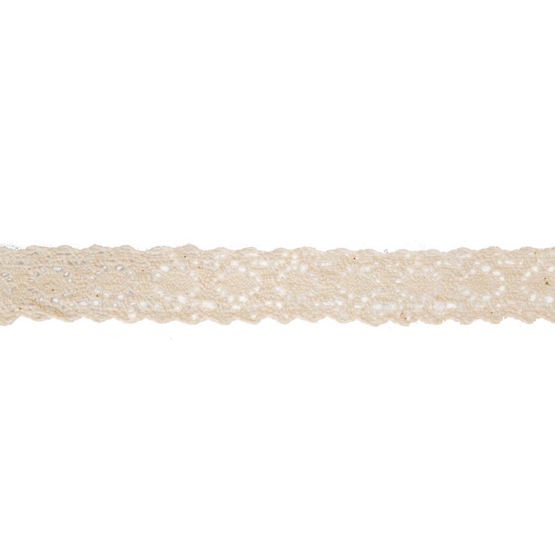 Ruban dentelle coton