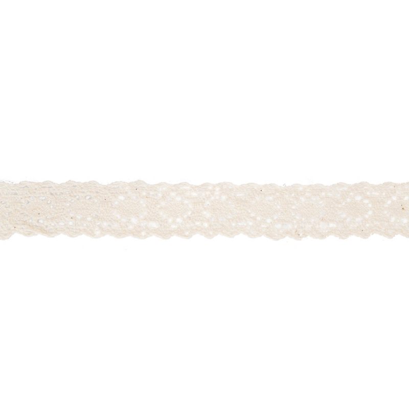 Ruban dentelle coton
