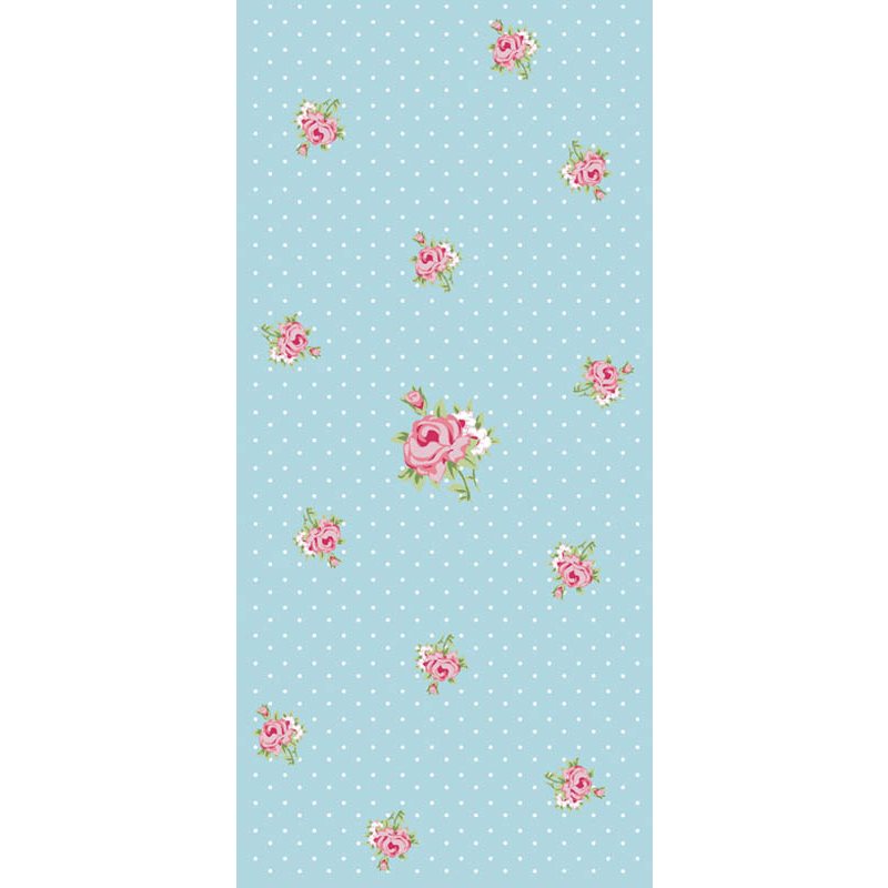 Chemin de table lin Shabby chic 