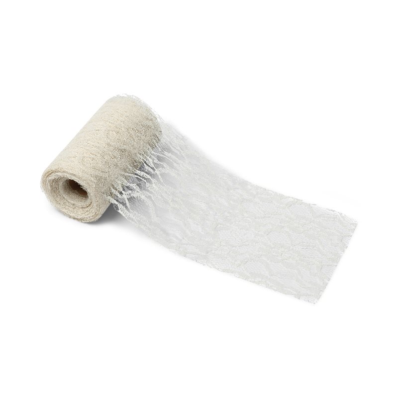 Ruban en dentelle Blanc 10cm x 10 m�tres