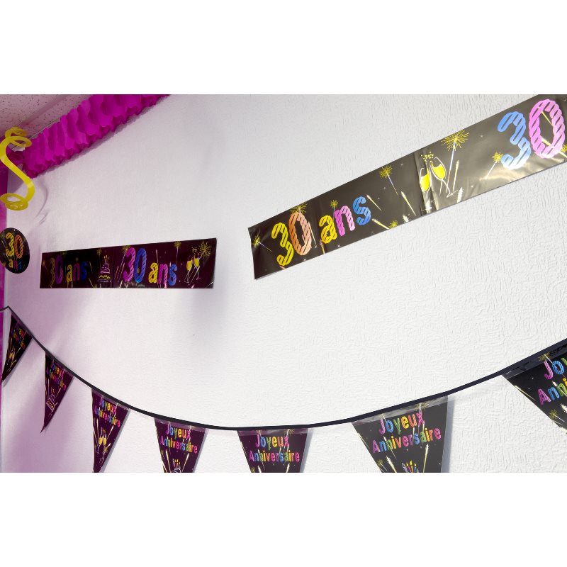 Banni�re anniversaire chic