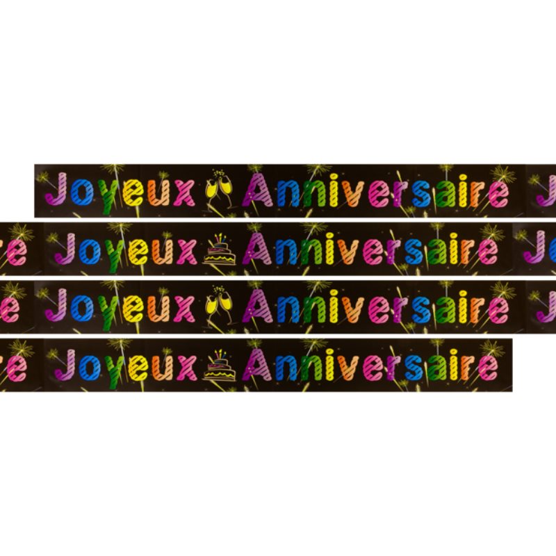 Banni�re anniversaire chic