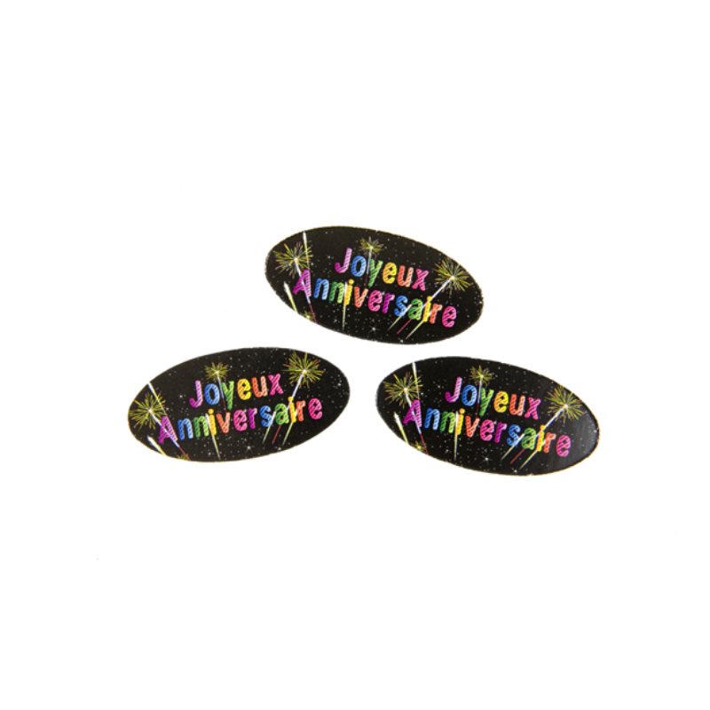 Confetti de table en papier Anniversaire chic