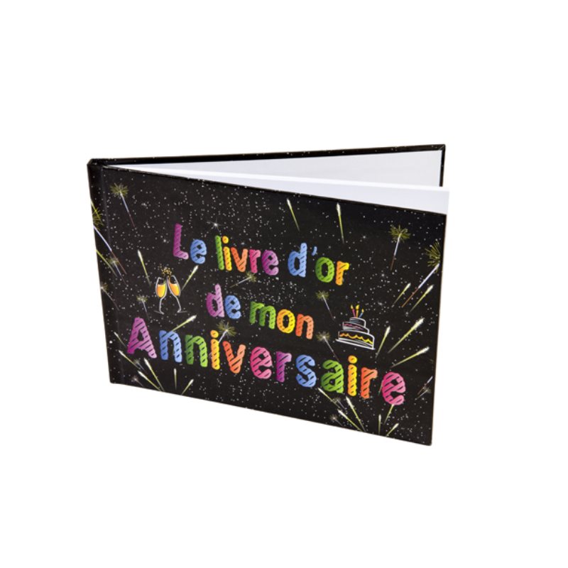 Livre d'or joyeux Anniversaire CHIC