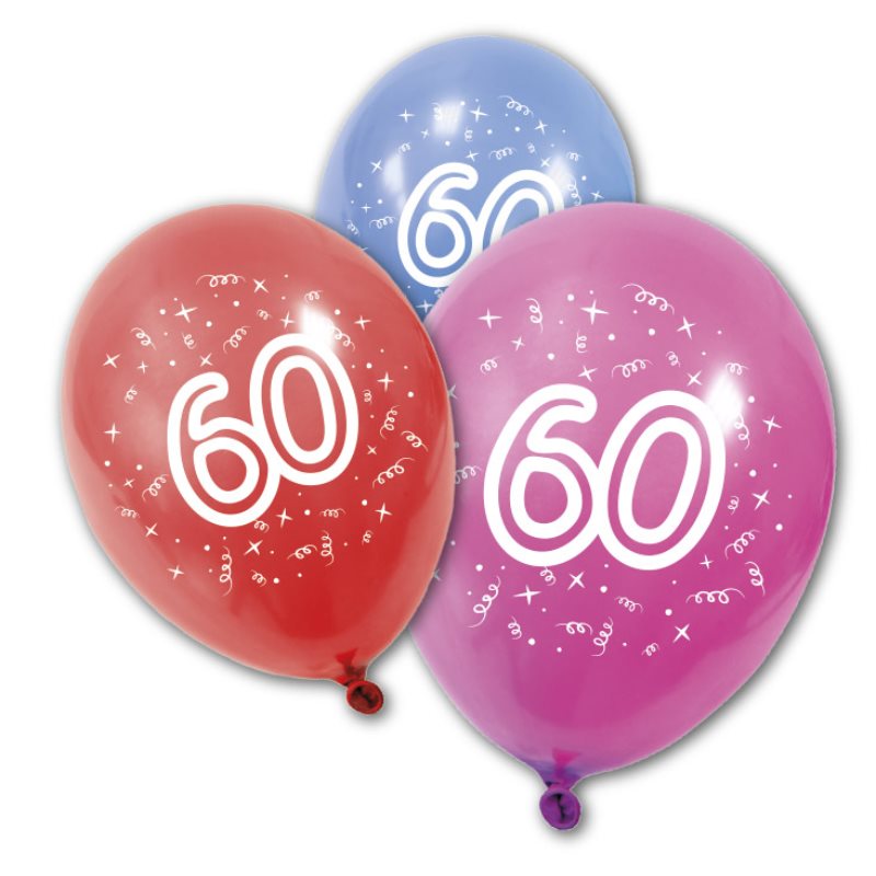 Ballon imprim� ' Age ' x 8 