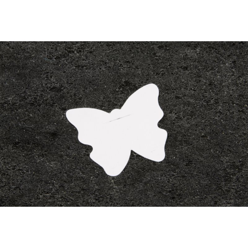 Etiquette papillon