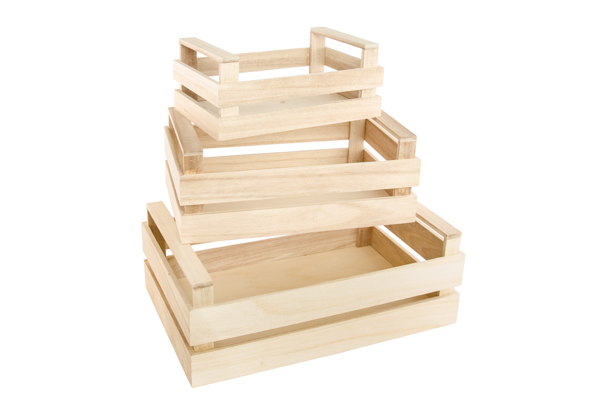 Cagettes en bois