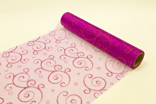 Chemin de table arabesque