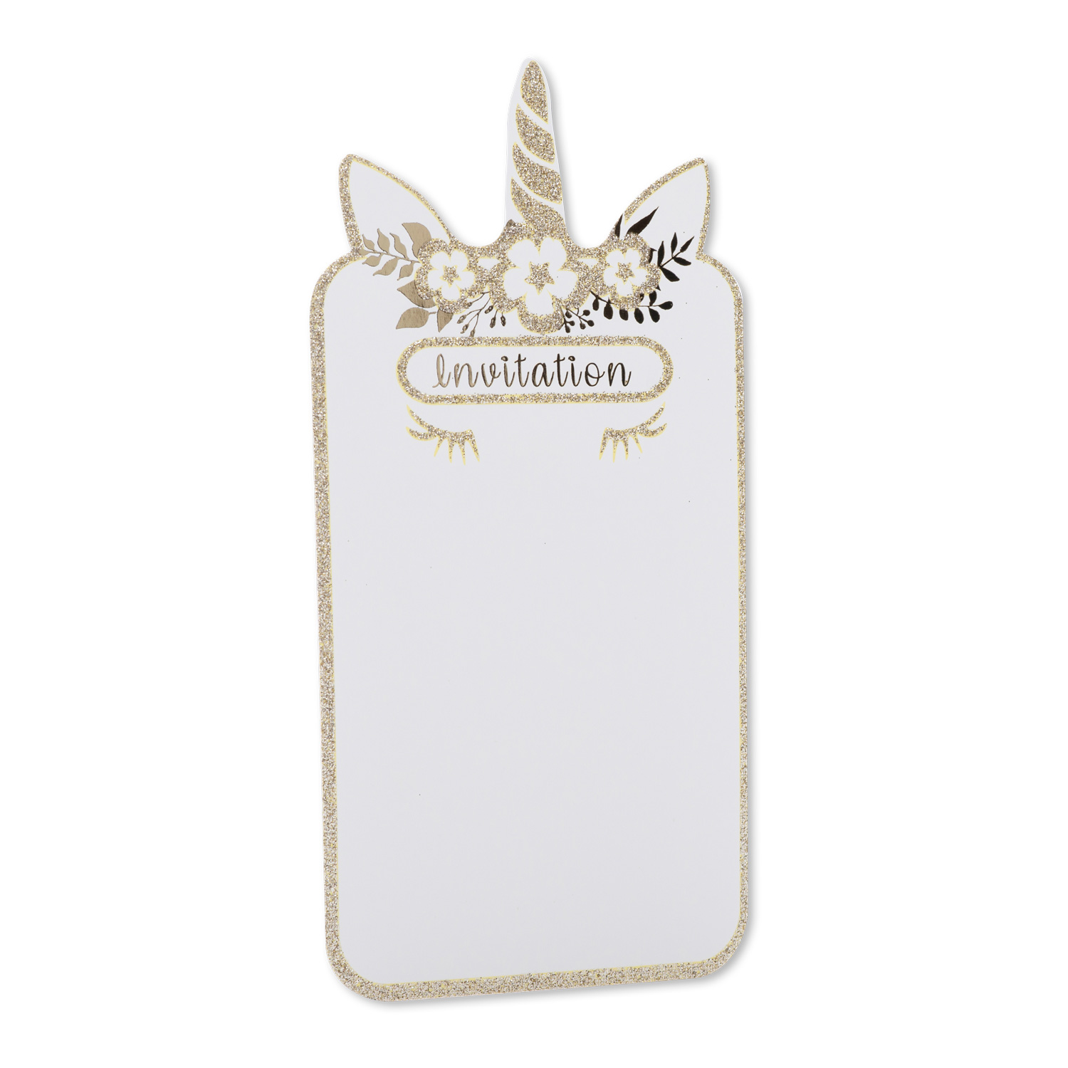 Invitation licorne