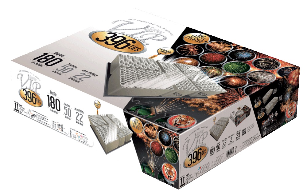 artifice automatique VIP 396 tirs