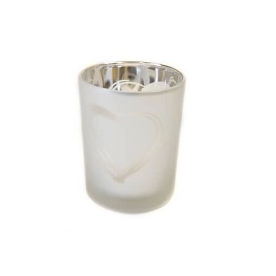 Verre photophore coeur