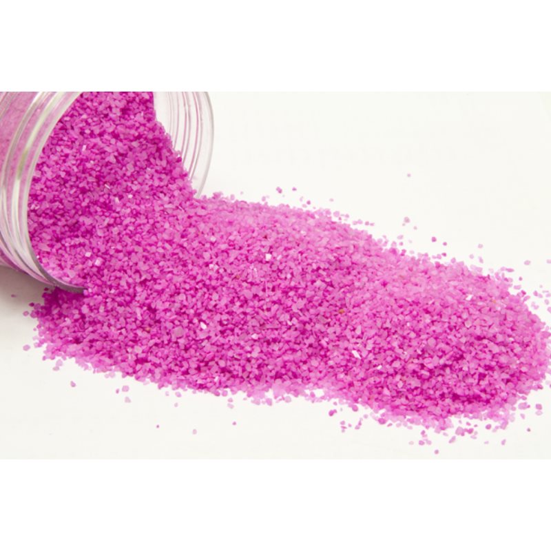 Sable d�coration color� deco table