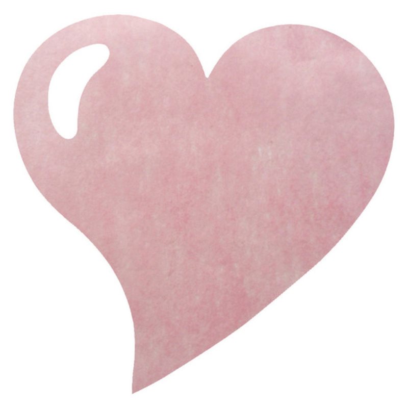 Set de table coeur par  50