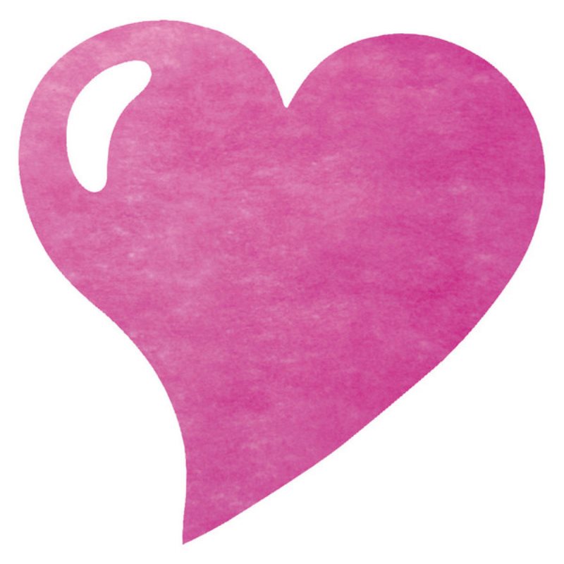 Set de table coeur par  50