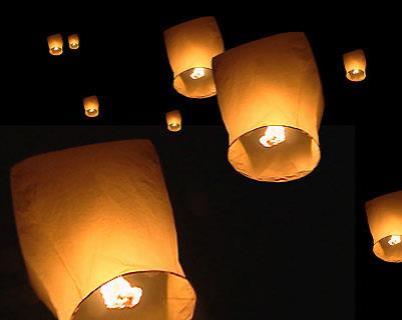 Lanterne c�leste volante / Skylantern