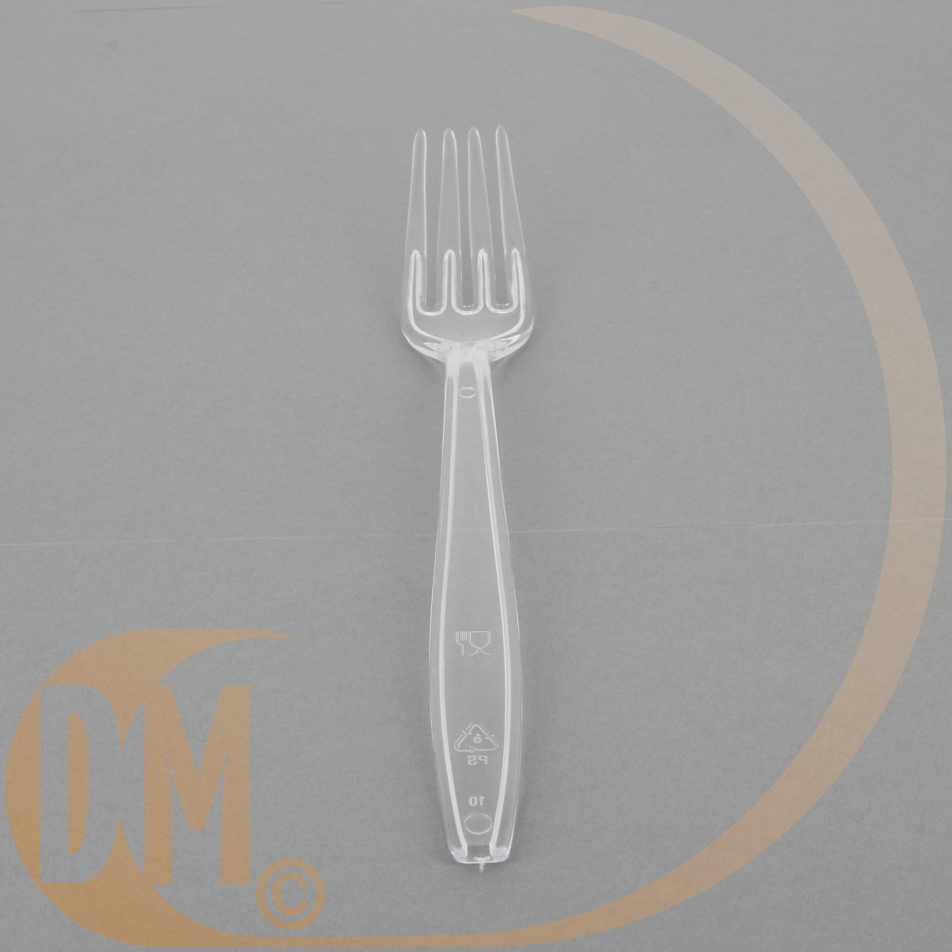 Fourchette lourde tr�s r�sistante jetable en pvc