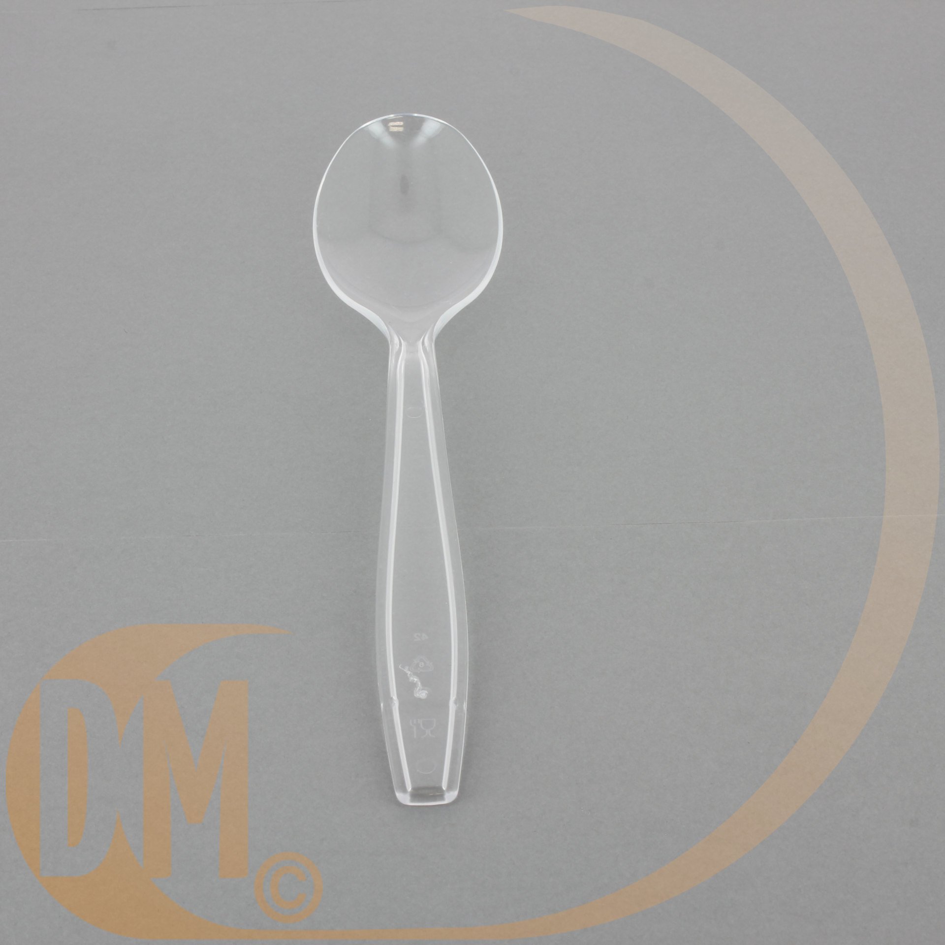 Cuill�re lourde jetable en pvc