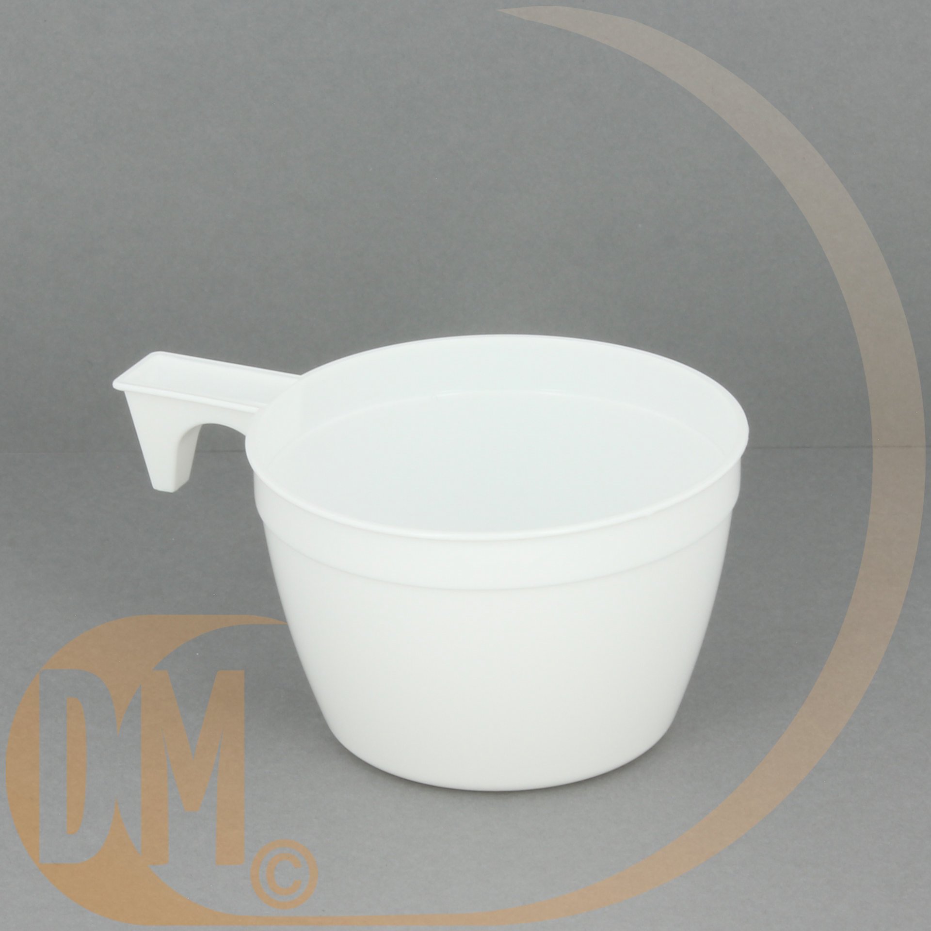 Tasse � caf� plastique blanche