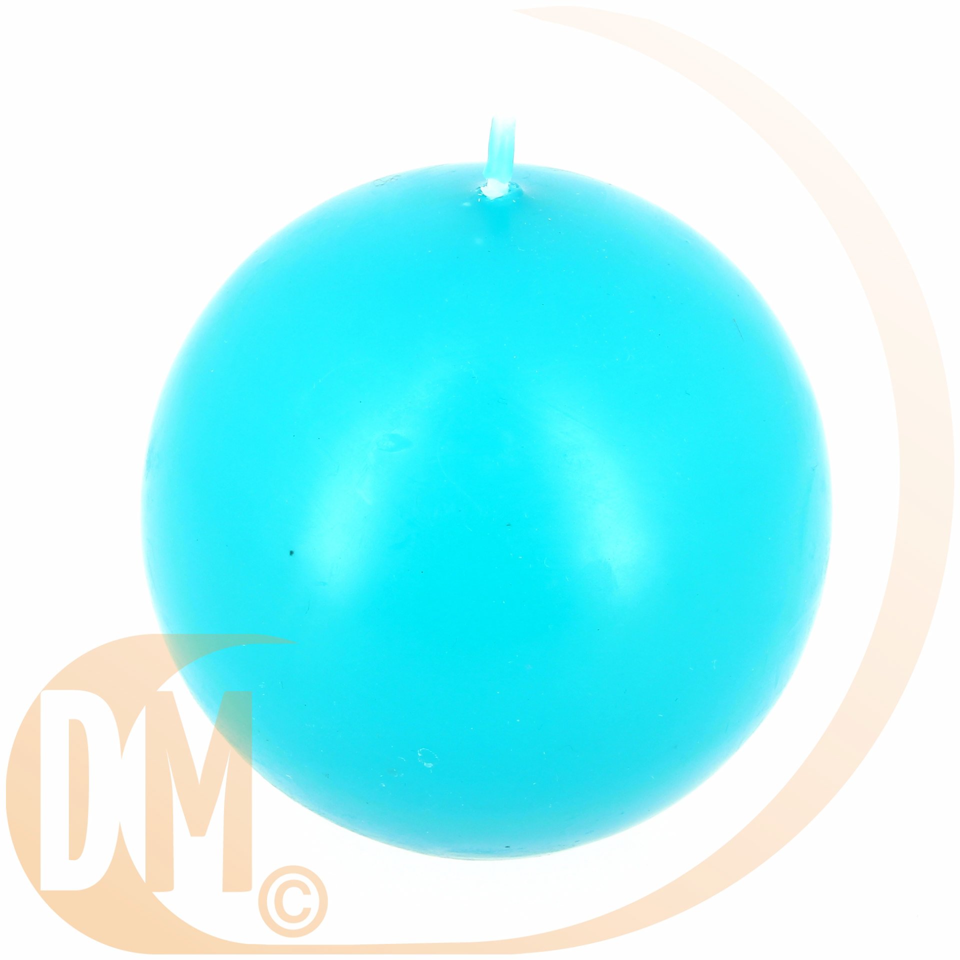 Bougie boule disponible en 3 dimensions