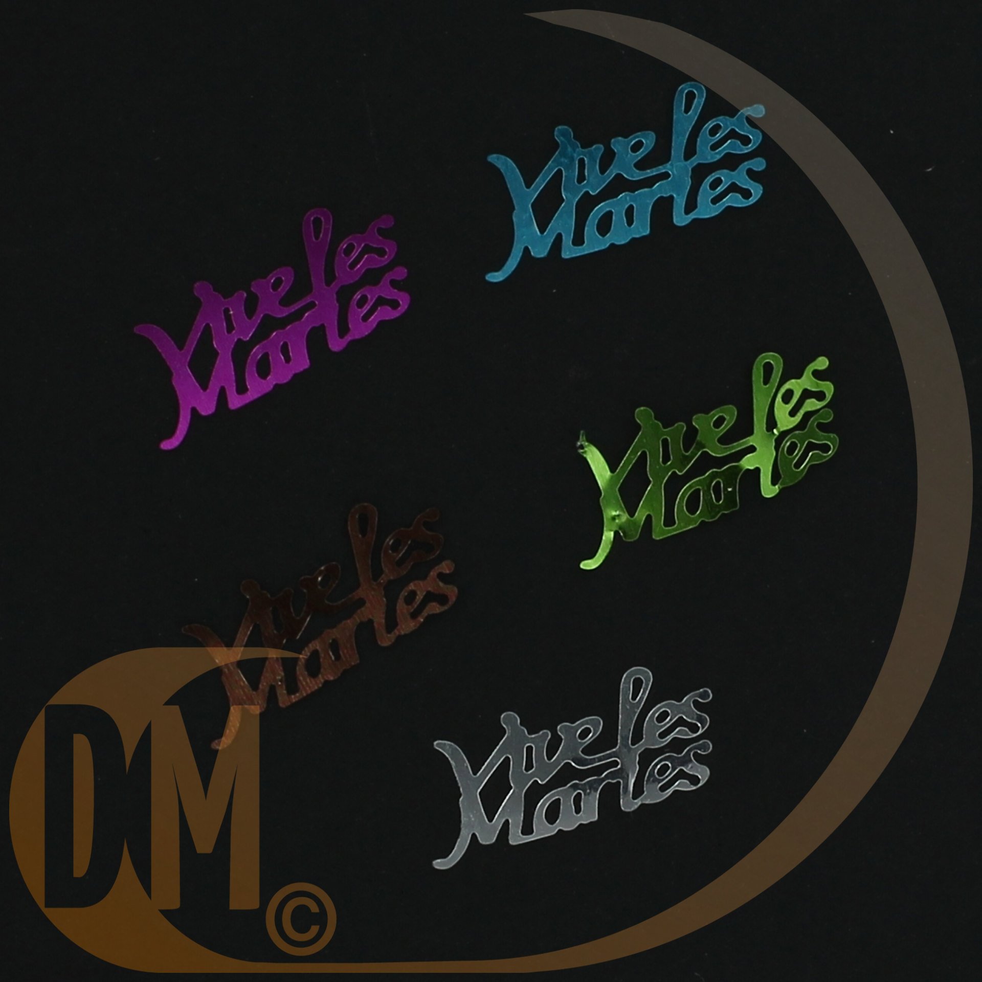 Confetti de table Vive les mari�s