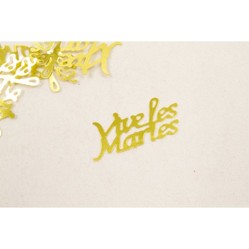 Confetti de table Vive les mari�s