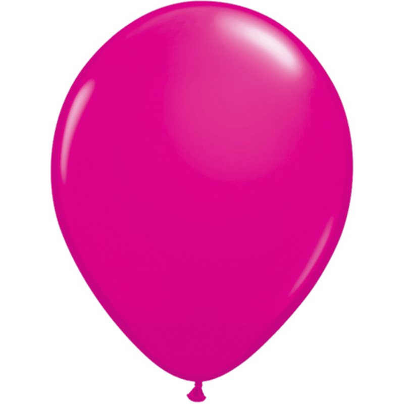 50 Ballon classique ou metal  air/helium 25 cm