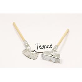 Outils de jardin aimant (x4)
