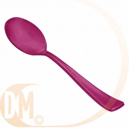 Cuill�re en plastique eco de couleur par 50