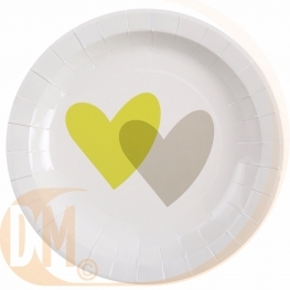 Assiette Coeurs