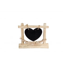 Centre de table coeur