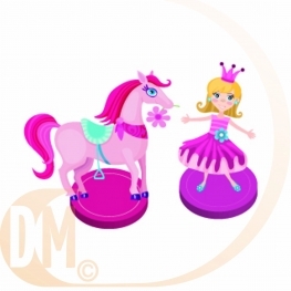 Marque place princesse par 4