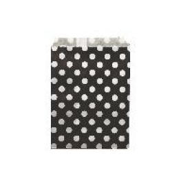 Sachet papier Pois Blancs (x24)