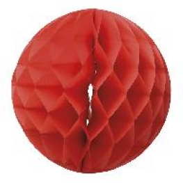 Boule papier Alv�ol� 30 cm 
