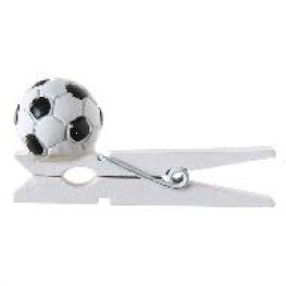 Ballon de foot sur pince x 6 