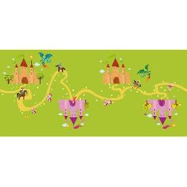 Chemin de table Princesses et Chevaliers