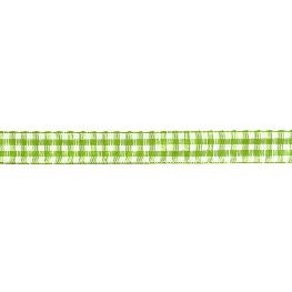 Ruban Vichy Rouge ou Vert Lime