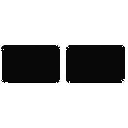 �tiquette adh�sive rectangle par 16 