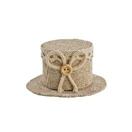 Contenant Lin en forme de Chapeau (4)