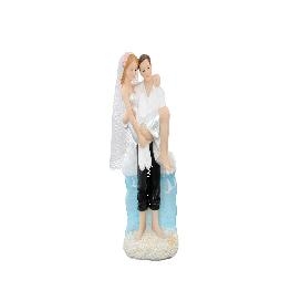 Couple de mari�s a la plage