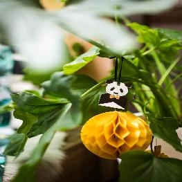 Etiquette panda