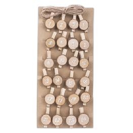 calendrier de l\\\'avent bois