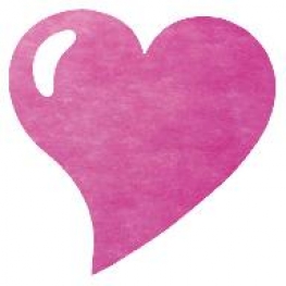 Set de table coeur par  50