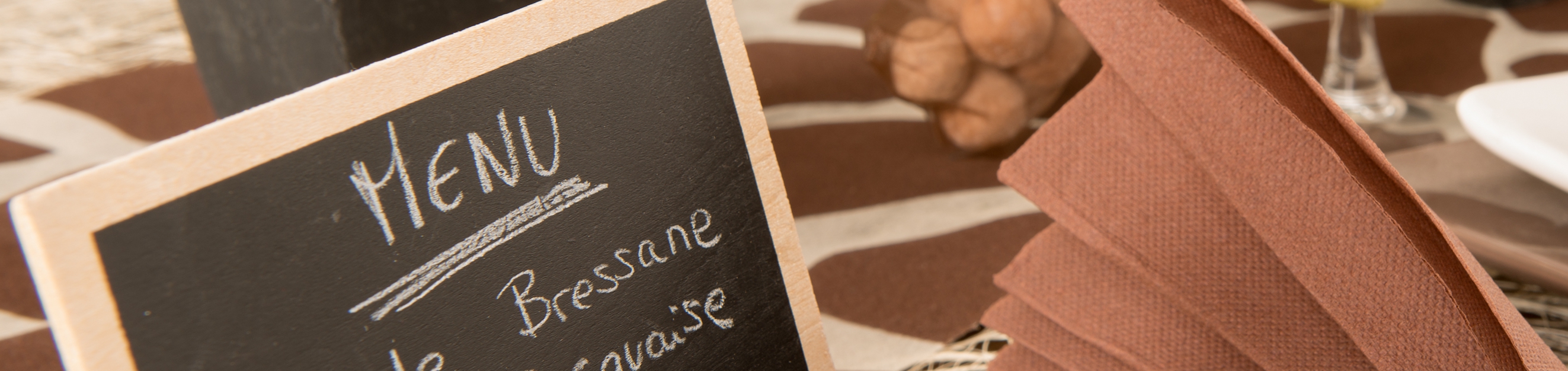 Portes-menu pour tables de mariage